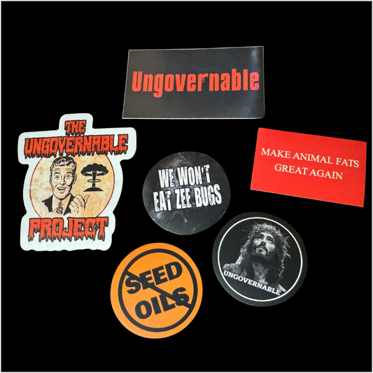 Ungovernable Sticker Pack