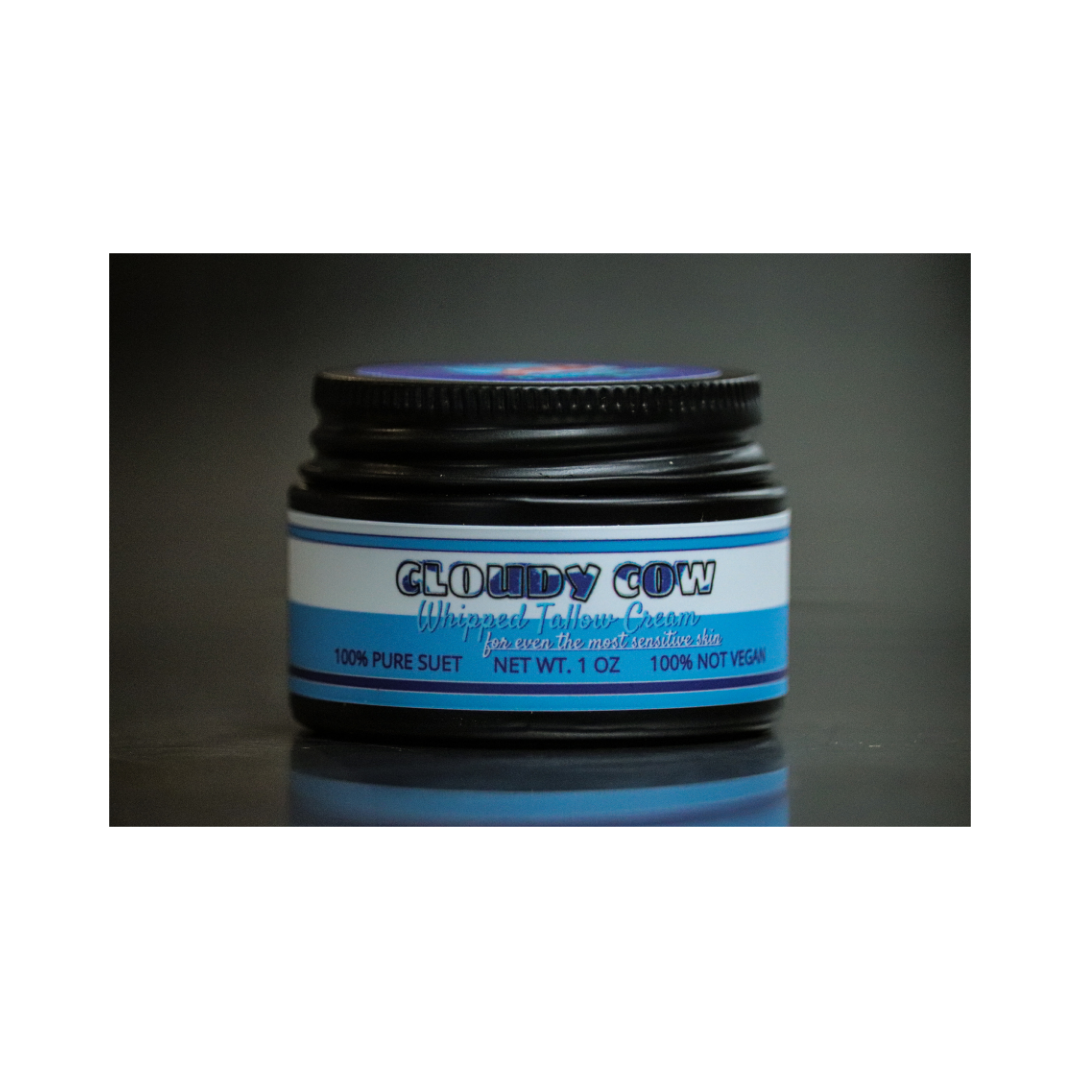 Cloudy Cow - Pure Unscented Tallow Skin Cream 1 oz