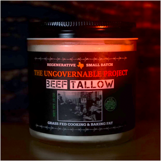 Grass Fed Beef Tallow 16oz