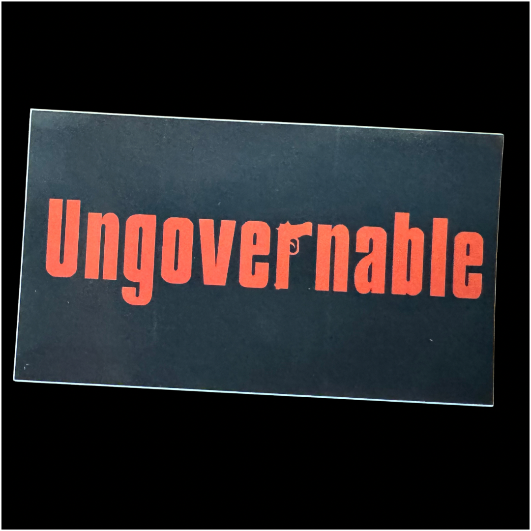 Ungovernable Mafia Sticker